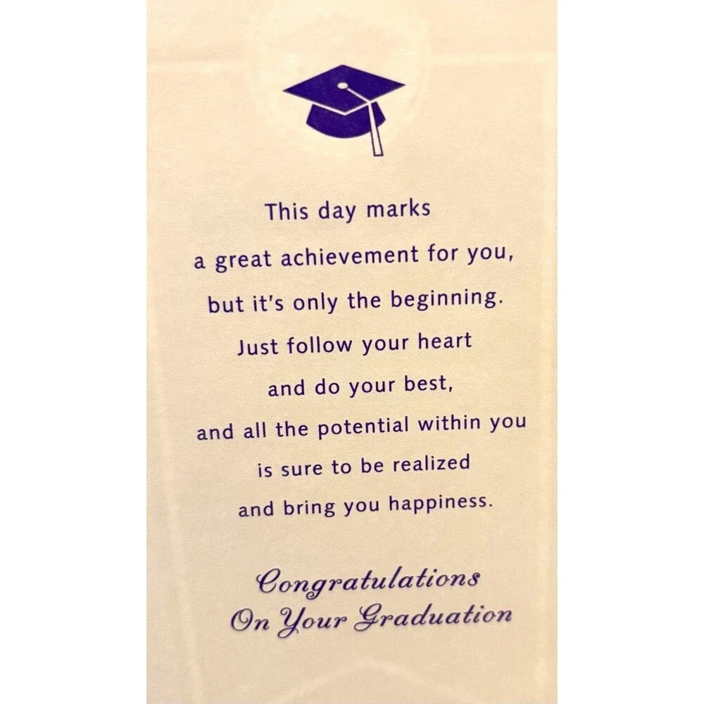 Hallmark Graduation Greeting Card 